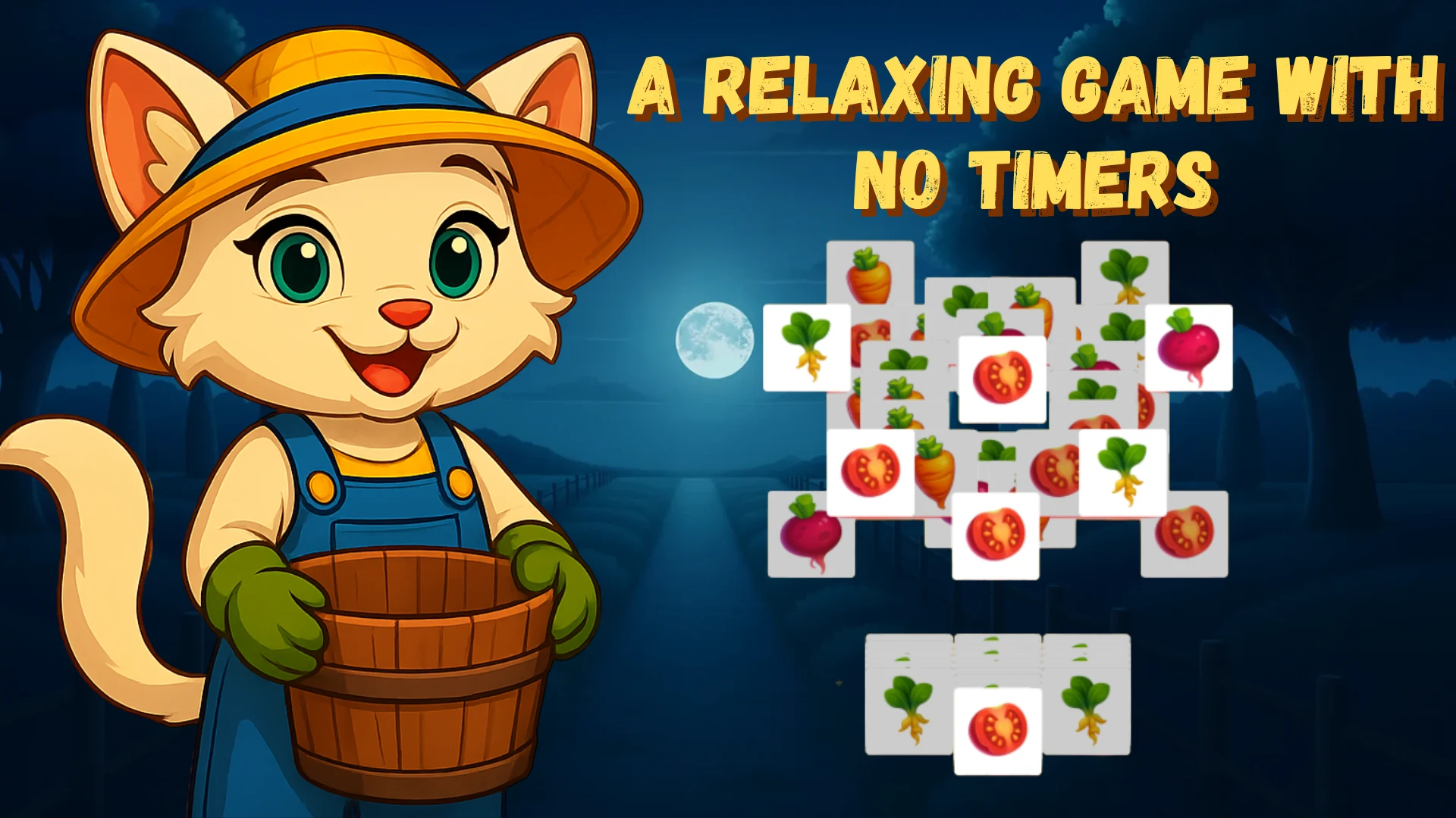 Kitty Garden Tile Puzzle screenshot